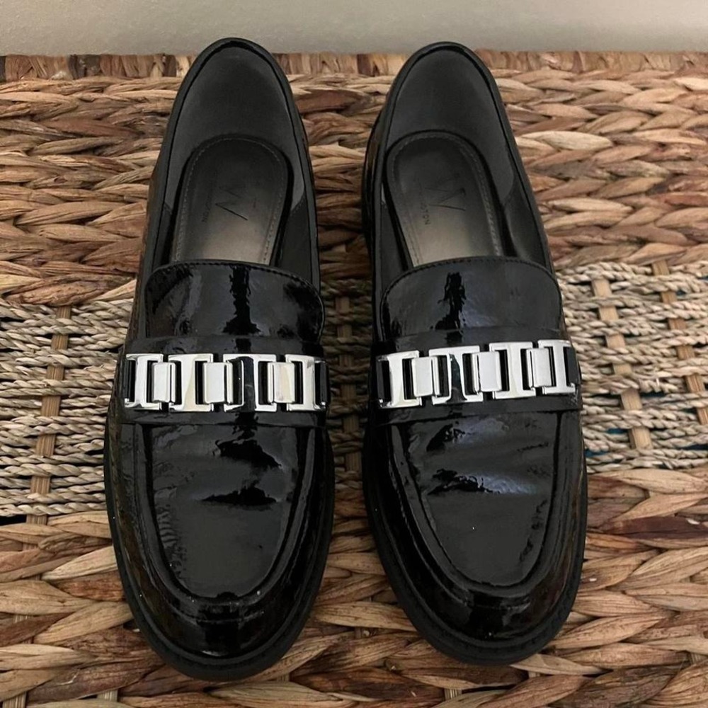 Worthington Y2K Chunky Platform Slip On Loafers Size 8